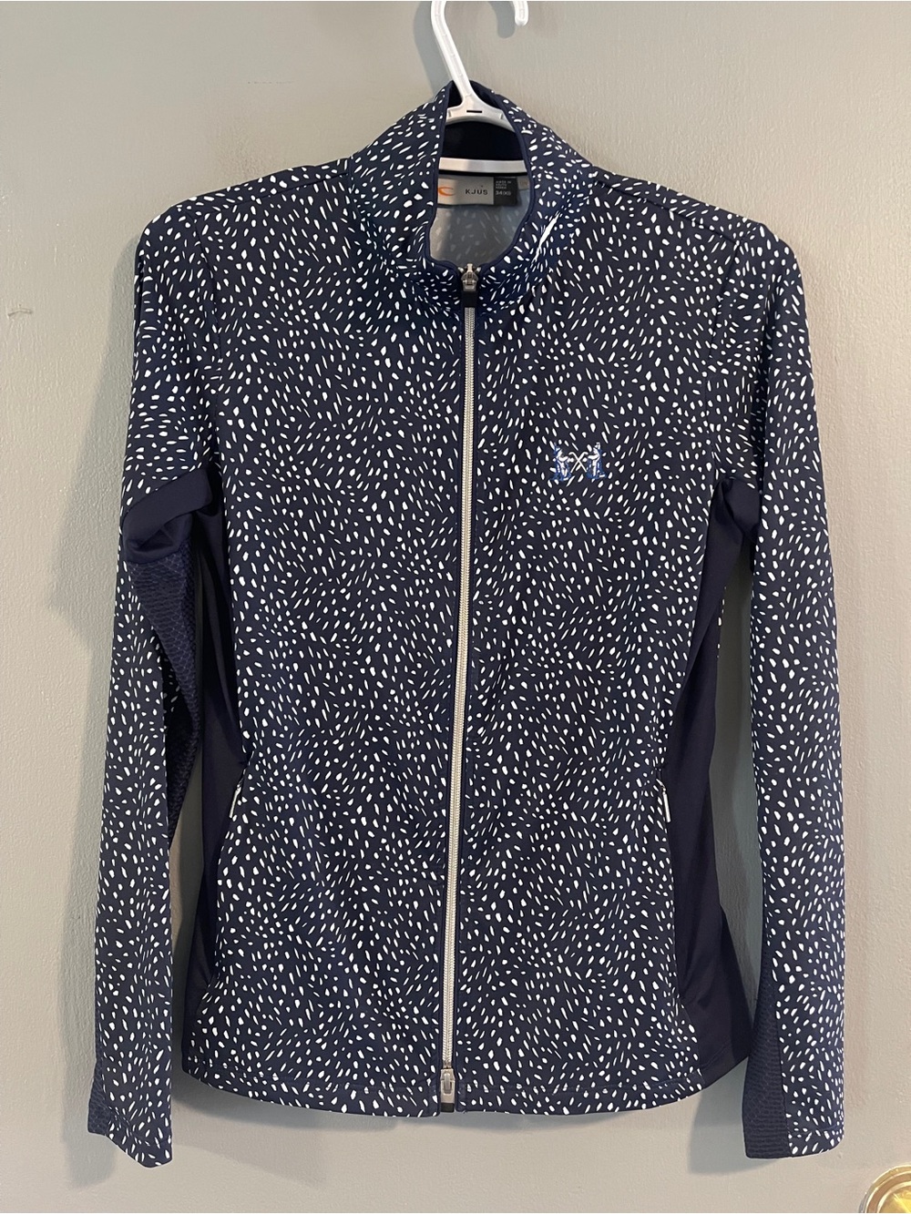 KJUS Sunshine Printed Quarter Zip Pullover Top Size XS